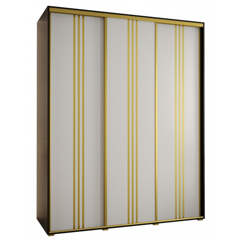 Szafa przesuwna wysoka Davos 6 190 głębokość 60 cm wysokość 235,2 cm