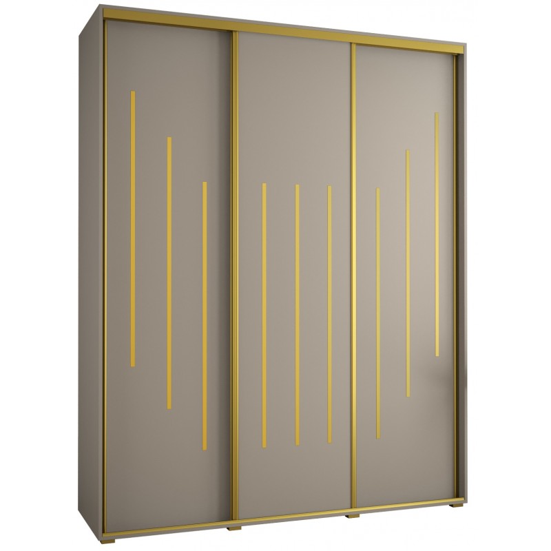 Szafa przesuwna wysoka Dakota 8 190 głębokość 60 cm wysokość 235,2 cm