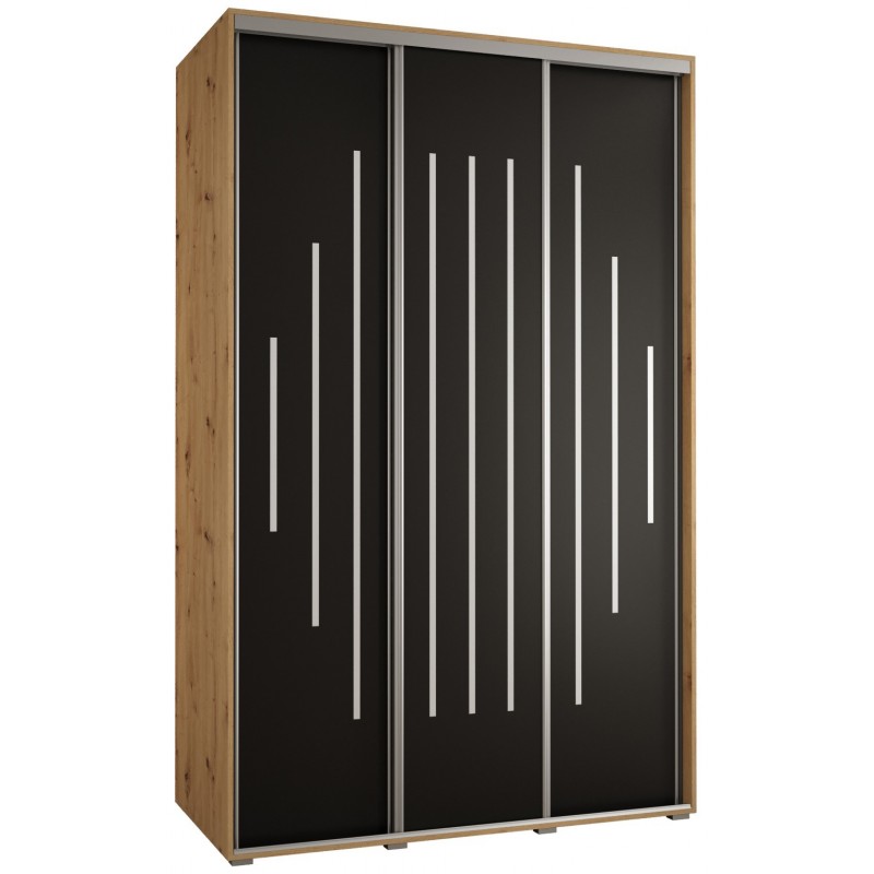 Szafa przesuwna wysoka Davos 12 150 głębokość 60 cm wysokość 235,2 cm