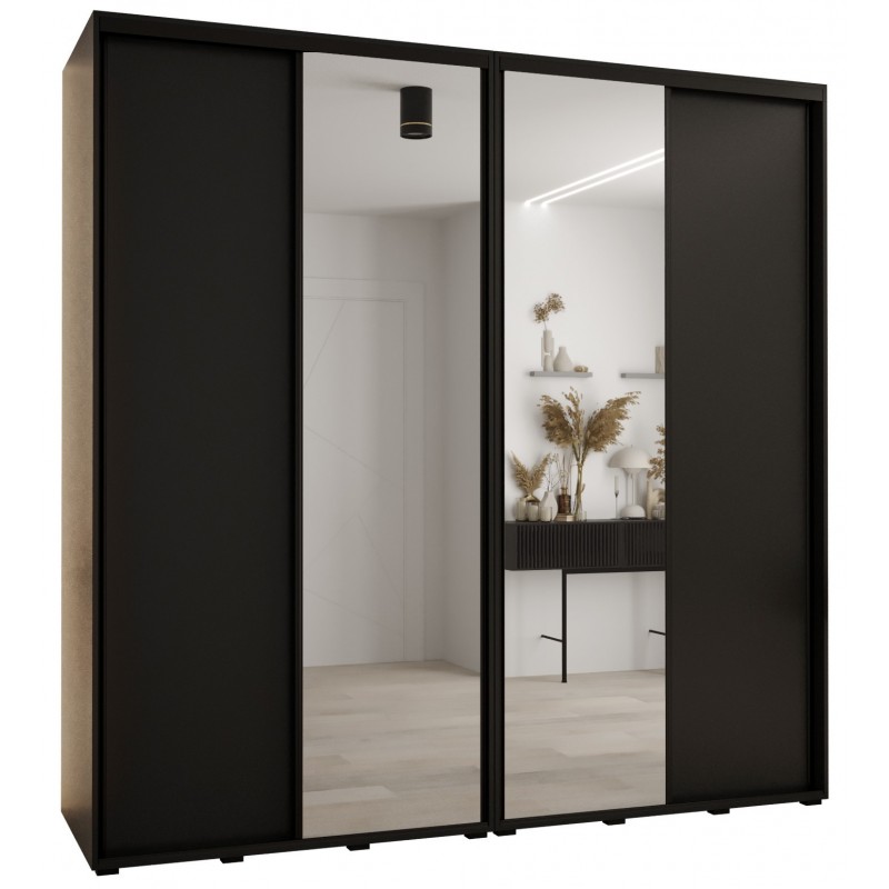 Szafa przesuwna wysoka Davos 3 240 głębokość 60 cm wysokość 235,2 cm