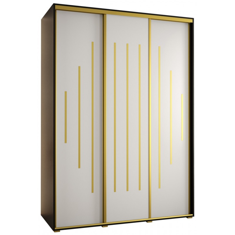 Szafa przesuwna wysoka Davos 12 180 głębokość 60 cm wysokość 235,2 cm