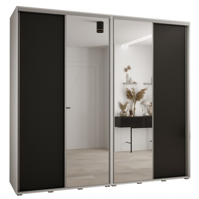 Szafa przesuwna wysoka Davos 3 260 głębokość 60 cm wysokość 235,2 cm