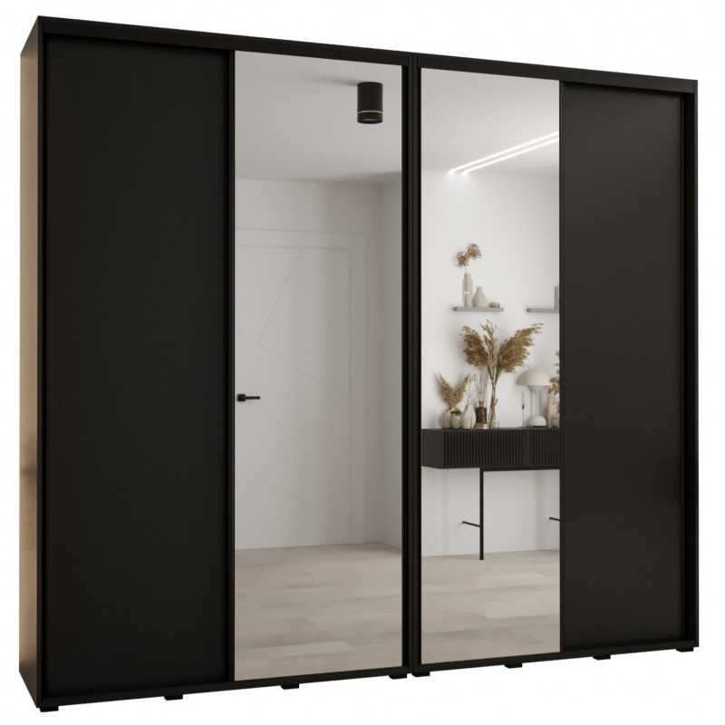 Szafa przesuwna wysoka Davos 3 270 głębokość 45 cm wysokość 235,2 cm