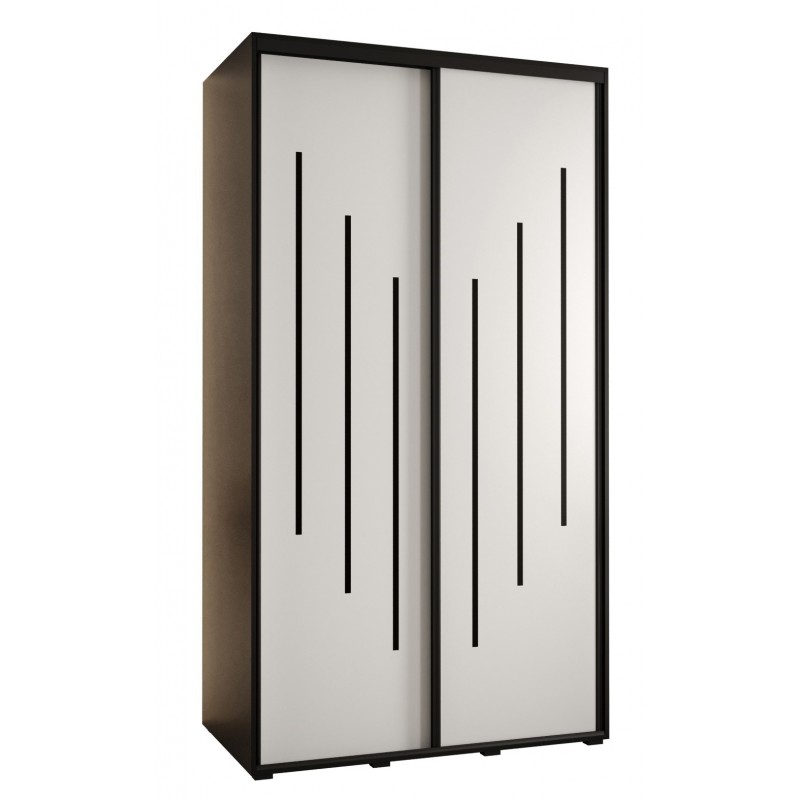 Szafa przesuwna wysoka Davos 8 140 głębokość 60 cm wysokość 235,2 cm