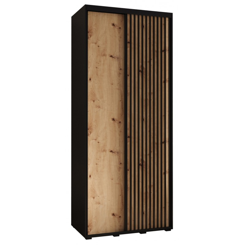 Szafa przesuwna wysoka Lanko 1 110 głębokość 45 cm wysokość 235,2 cm