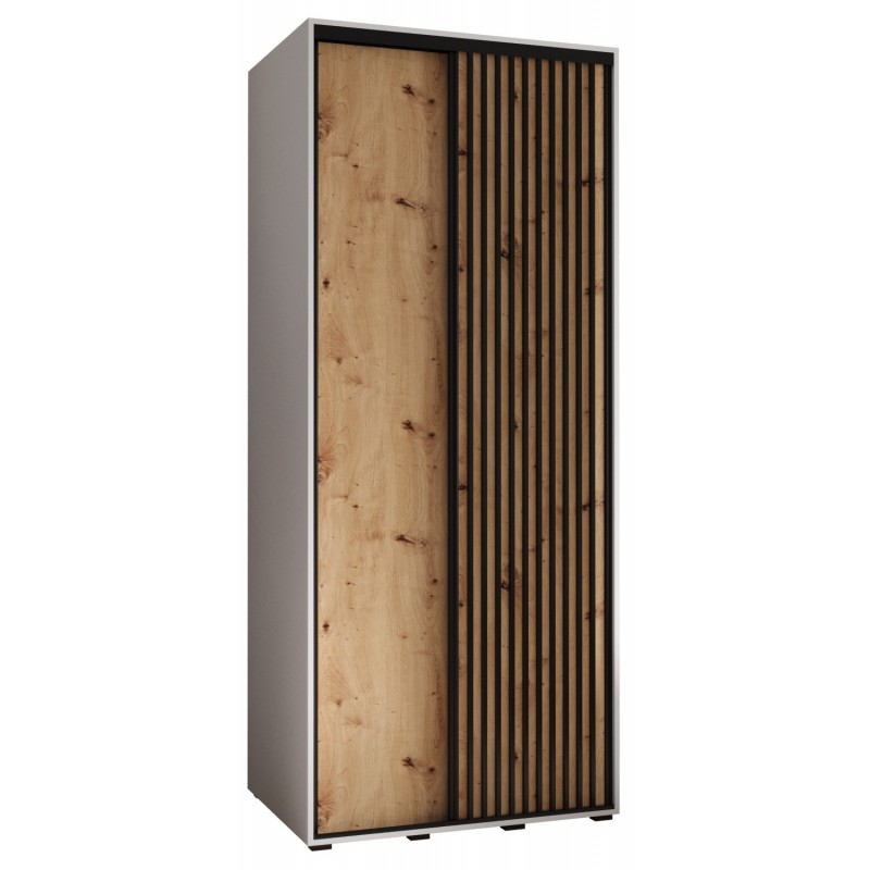Szafa przesuwna wysoka Lanko 1 110 głębokość 60 cm wysokość 235,2 cm
