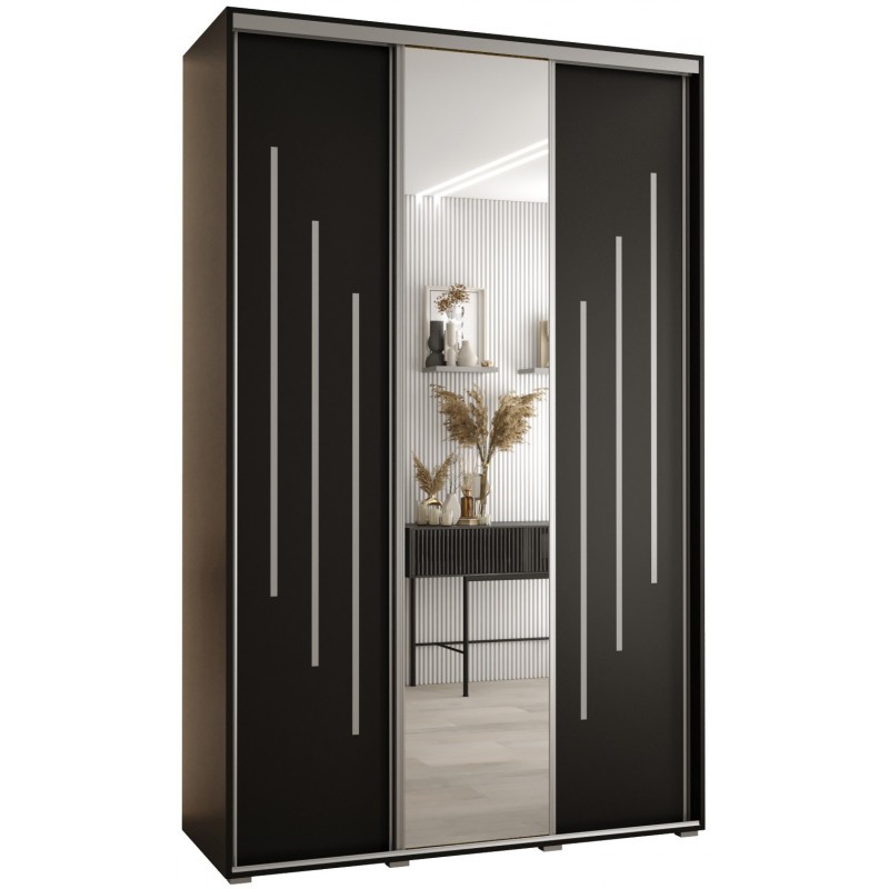 Szafa przesuwna z lustrem wysoka Davos 9 160 głębokość 45 cm wysokość 235,2 cm