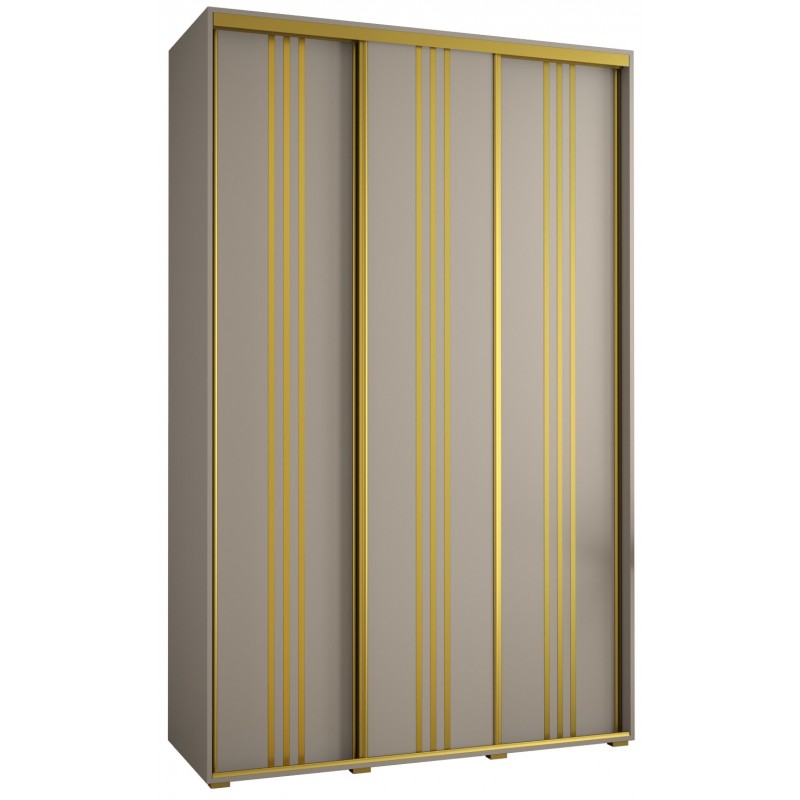 Szafa przesuwna wysoka Dakota 6 150 głębokość 60 cm wysokość 235,2 cm