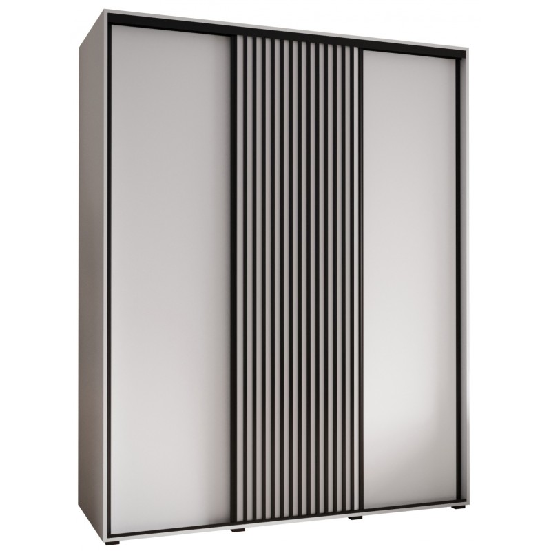 Szafa przesuwna wysoka Lanko 1 190 głębokość 60 cm wysokość 235,2 cm