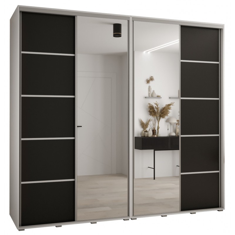 Szafa przesuwna wysoka Davos 5 260 głębokość 60 cm wysokość 235,2 cm