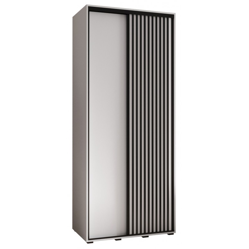Szafa przesuwna Sapporo 1 100 głębokość 45 cm wysokość 205,2 cm