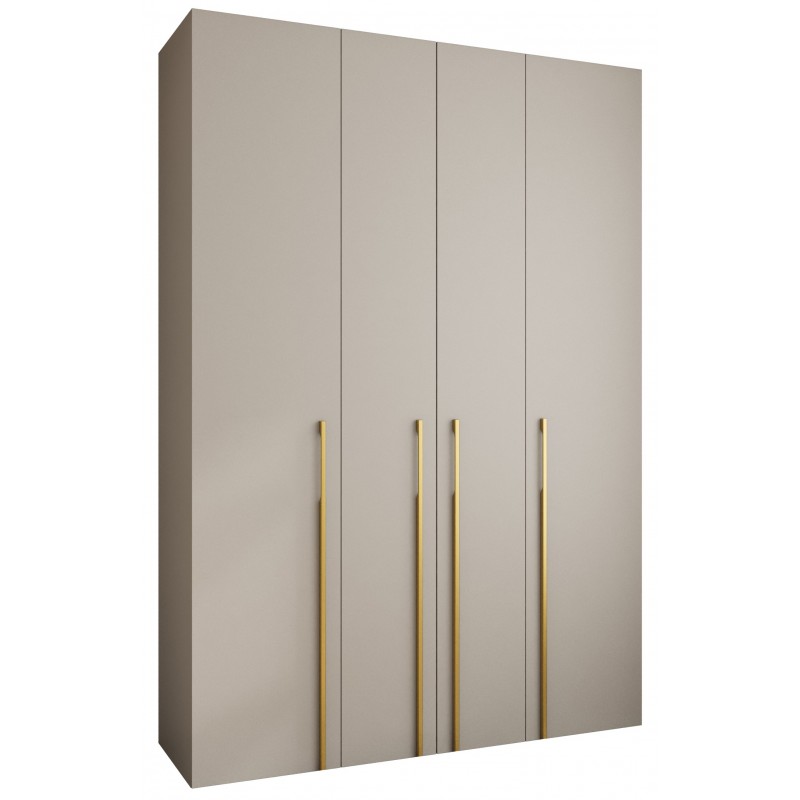 Szafa wysoka uchylna garderoba ubraniowa z półkami COMO 3 170 głębokość 50 cm wysokość 245,5 cm