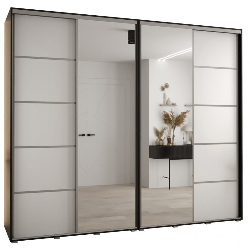 Szafa przesuwna wysoka Davos 5 280 głębokość 60 cm wysokość 235,2 cm