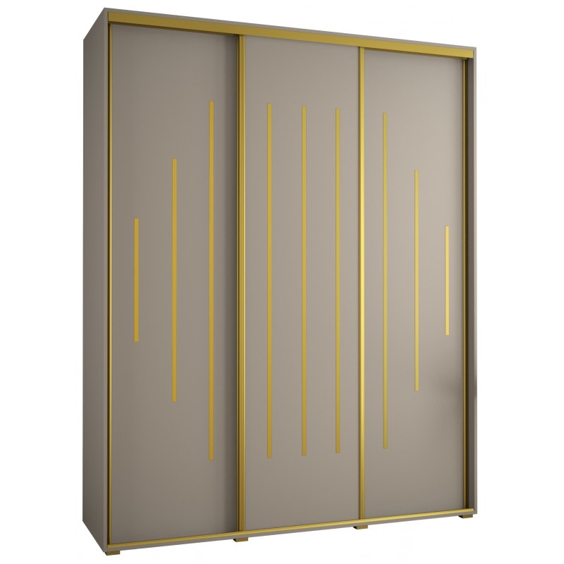 Szafa przesuwna wysoka Dakota 12 190 głębokość 60 cm wysokość 235,2 cm