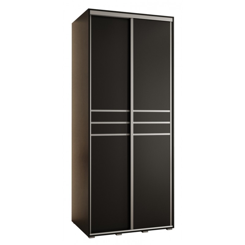 Szafa przesuwna wysoka Davos 10 100 głębokość 60 cm wysokość 235,2 cm