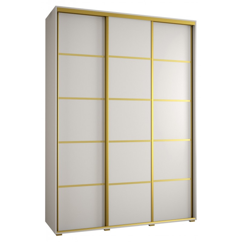 Szafa przesuwna garderoba Cannes 4 180 głębokość 45 cm wysokość 205,2 cm