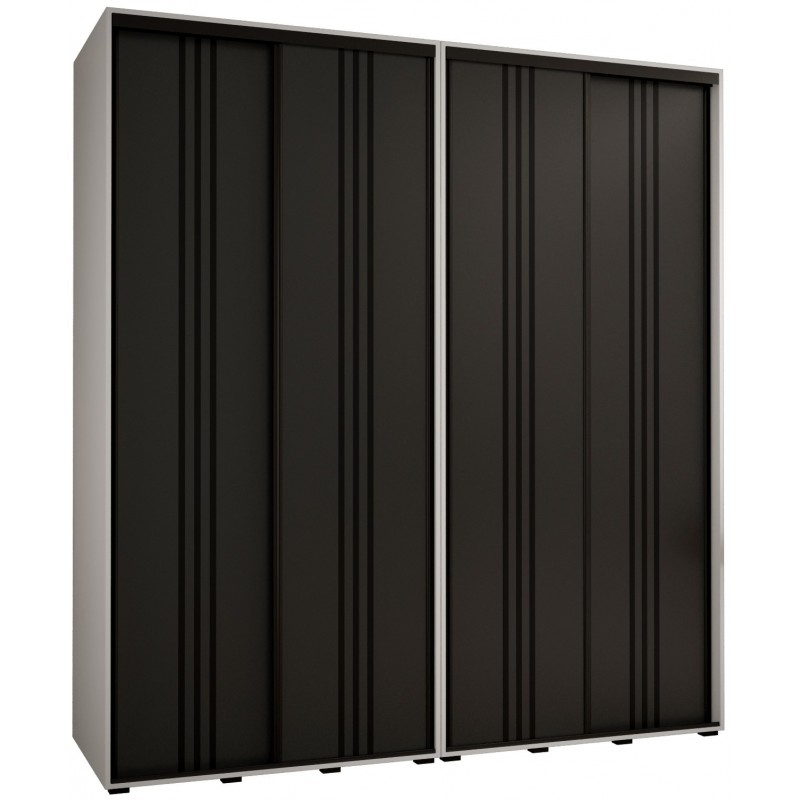 Szafa przesuwna wysoka Davos 6 220 głębokość 60 cm wysokość 235,2 cm