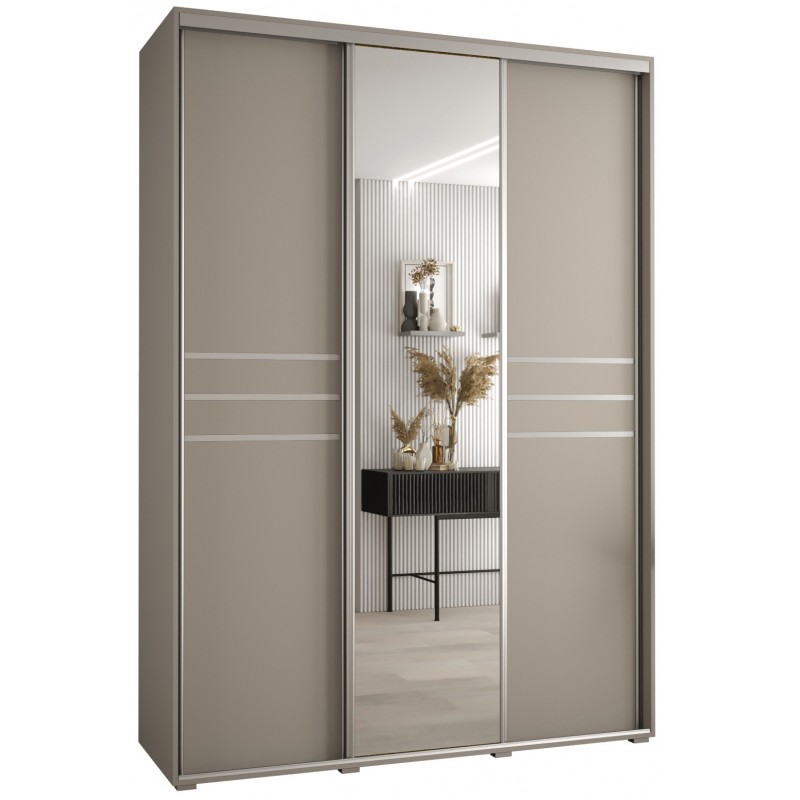 Szafa przesuwna z lustrem wysoka Dakota 11 170 głębokość 60 cm wysokość 235,2 cm