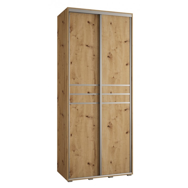 Szafa przesuwna wysoka Davos 10 110 głębokość 45 cm wysokość 235,2 cm