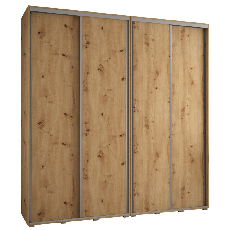 Szafa przesuwna wysoka Davos 1 230 głębokość 60 cm wysokość 235,2 cm