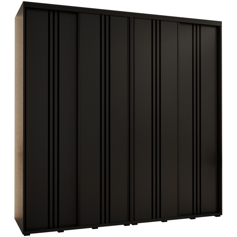 Szafa przesuwna wysoka Davos 6 240 głębokość 60 cm wysokość 235,2 cm