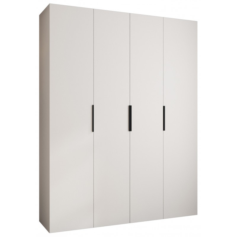 Szafa wysoka uchylna garderoba ubraniowa z półkami COMO 4 190 głębokość 50 cm wysokość 245,5 cm