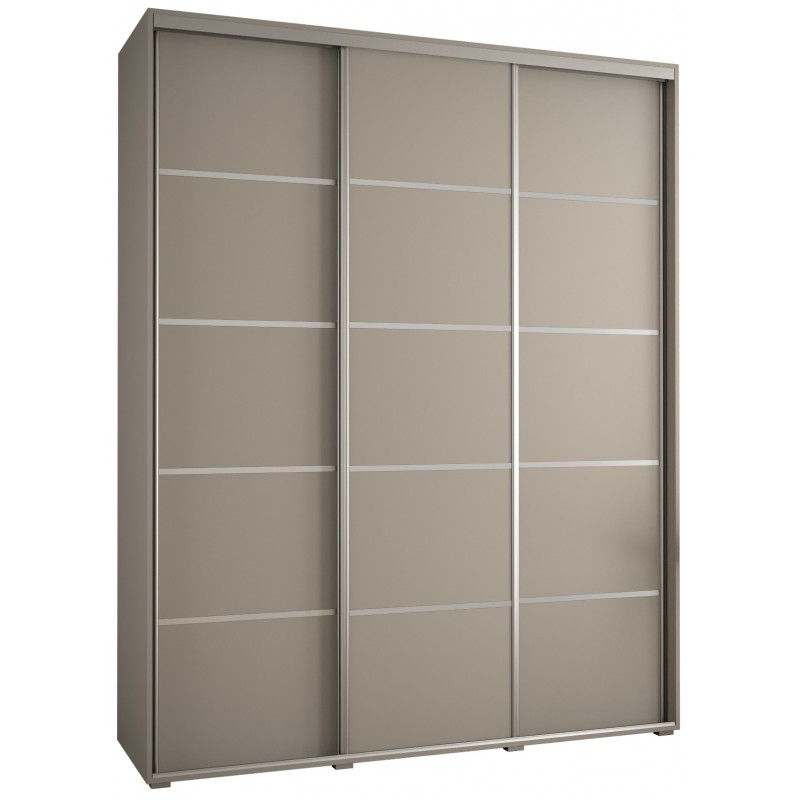 Szafa przesuwna wysoka Dakota 4 200 głębokość 45 cm wysokość 235,2 cm