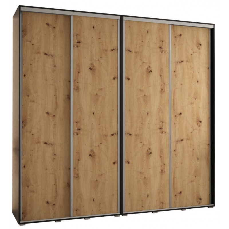 Szafa przesuwna wysoka Davos 1 250 głębokość 45 cm wysokość 235,2 cm