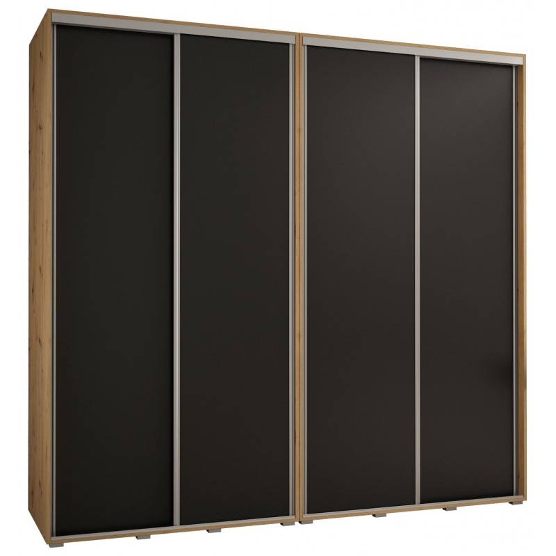 Szafa przesuwna wysoka Davos 1 250 głębokość 60 cm wysokość 235,2 cm