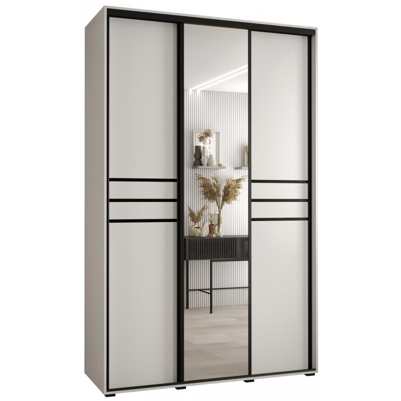 Szafa przesuwna z lustrem wysoka Davos 11 160 głębokość 45 cm wysokość 235,2 cm