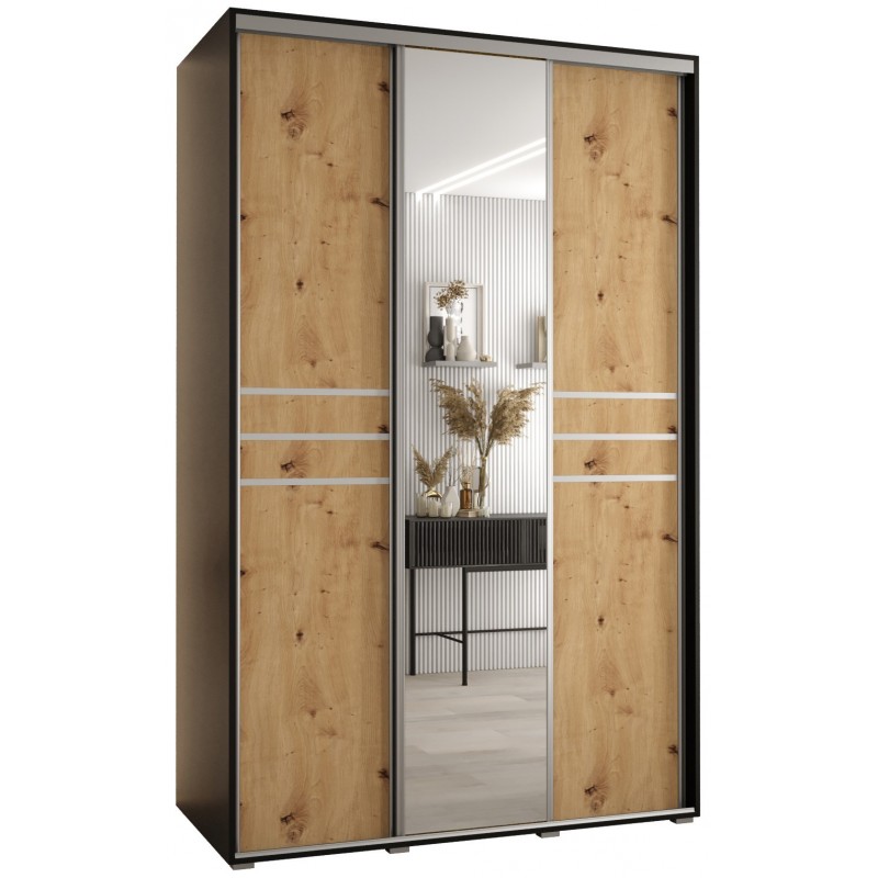 Szafa przesuwna z lustrem wysoka Davos 11 160 głębokość 60 cm wysokość 235,2 cm