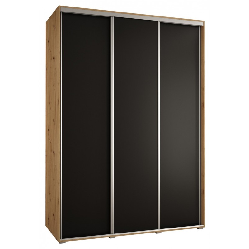 Szafa przesuwna z drążkami Cannes 1 170 głębokość 60 cm wysokość 205,2 cm