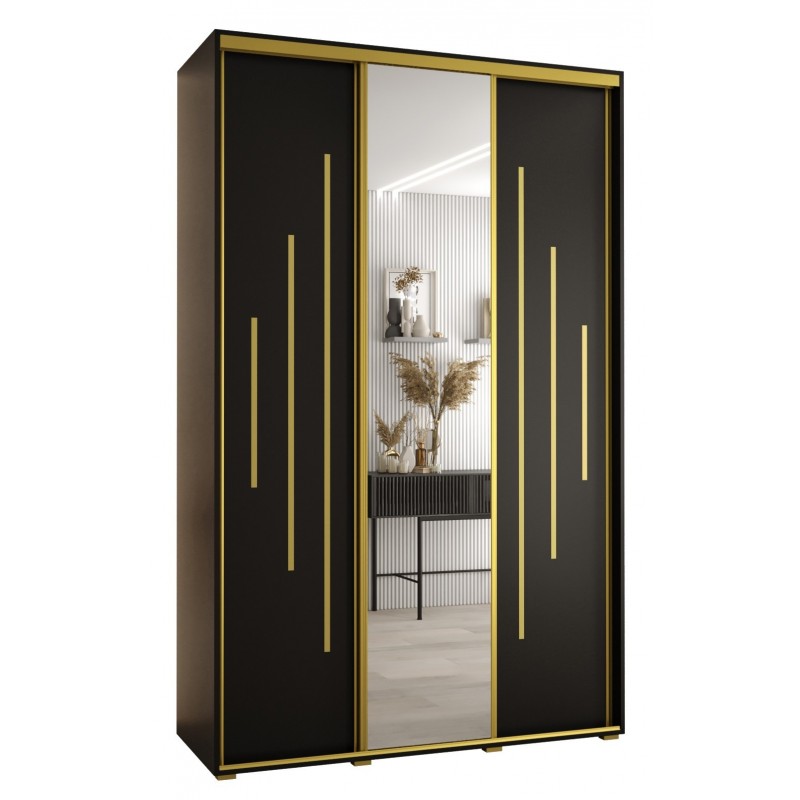 Szafa przesuwna z lustrem Cannes 13 160 głębokość 45 cm wysokość 205,2 cm