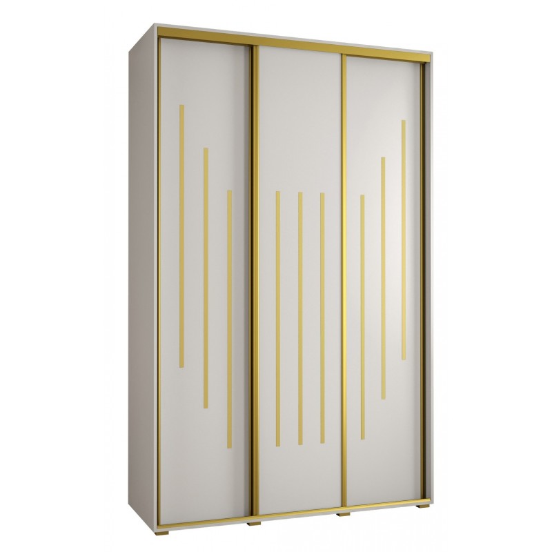 Szafa przesuwna trzydrzwiowa Cannes 8 150 głębokość 60 cm wysokość 205,2 cm