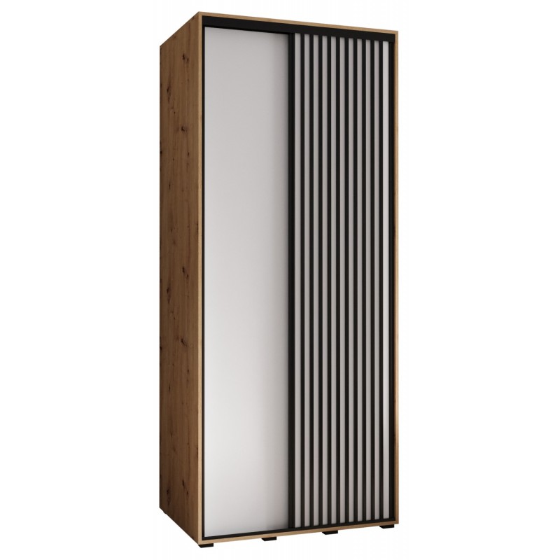 Szafa przesuwna Sapporo 1 120 głębokość 60 cm wysokość 205,2 cm