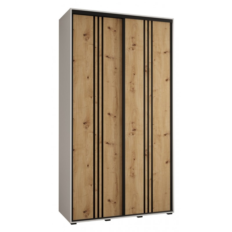 Szafa przesuwna do salonu Cannes 6 140 głębokość 45 cm wysokość 205,2 cm