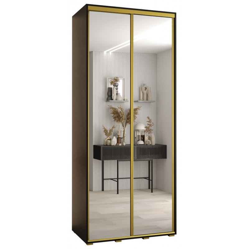 Szafa przesuwna z lustrem Cannes 2 120 głębokość 60 cm wysokość 205,2 cm