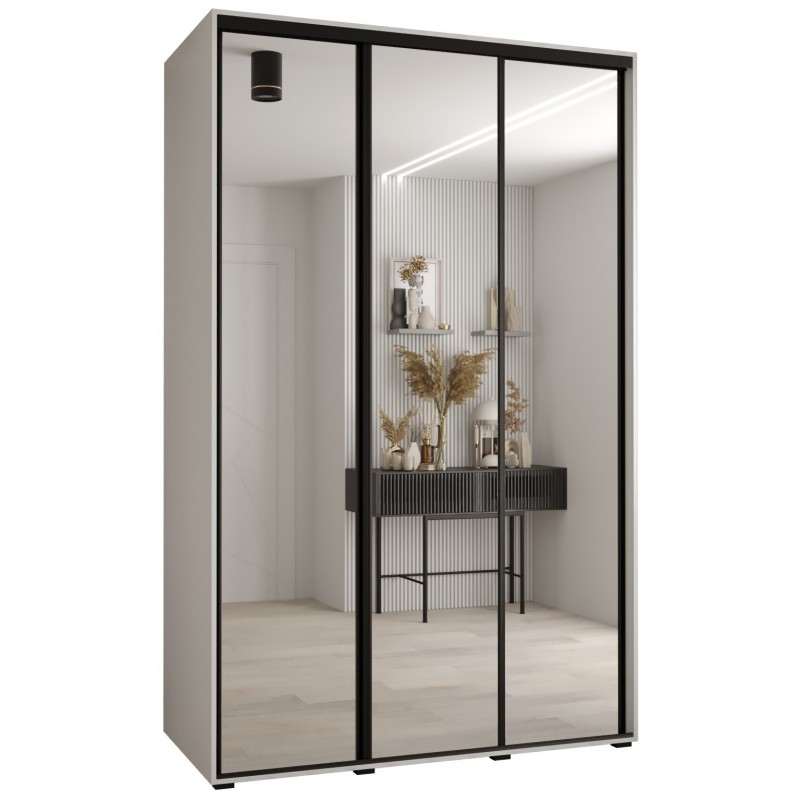 Szafa przesuwna z lustrem Cannes 2 150 głębokość 60 cm wysokość 205,2 cm