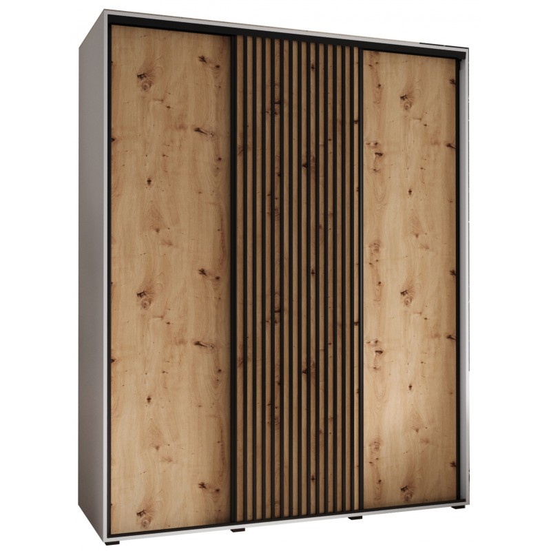 Szafa przesuwna Sapporo 1 200 głębokość 60 cm wysokość 205,2 cm