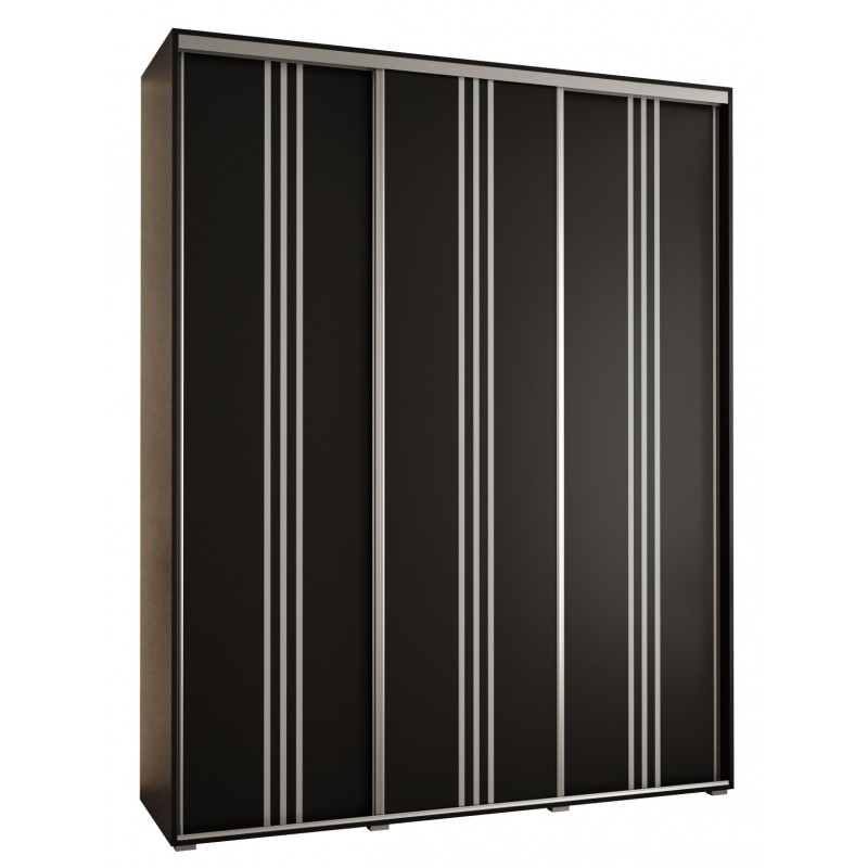 Szafa przesuwna z półkami Cannes 6 190 głębokość 45 cm wysokość 205,2 cm