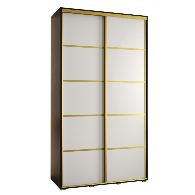Szafa przesuwna wysoka Davos 4 130 głębokość 60 cm wysokość 235,2 cm