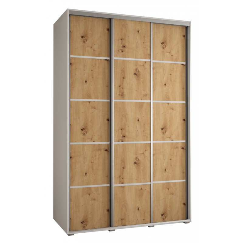 Szafa przesuwna wysoka Davos 4 150 głębokość 60 cm wysokość 235,2 cm