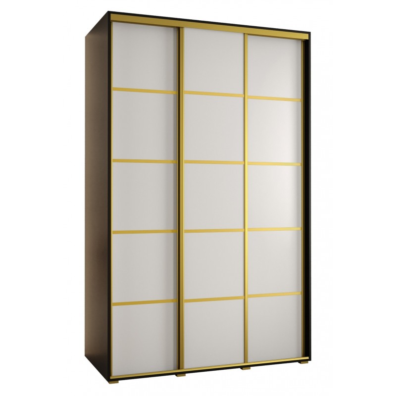 Szafa przesuwna wysoka Davos 4 160 głębokość 45 cm wysokość 235,2 cm