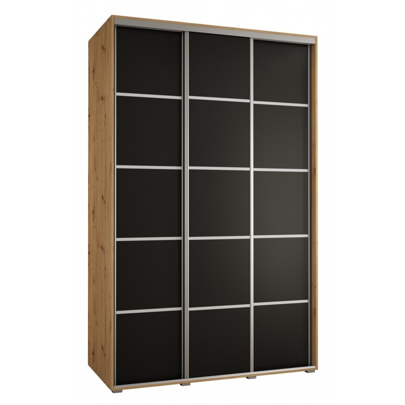 Szafa przesuwna wysoka Davos 4 160 głębokość 60 cm wysokość 235,2 cm