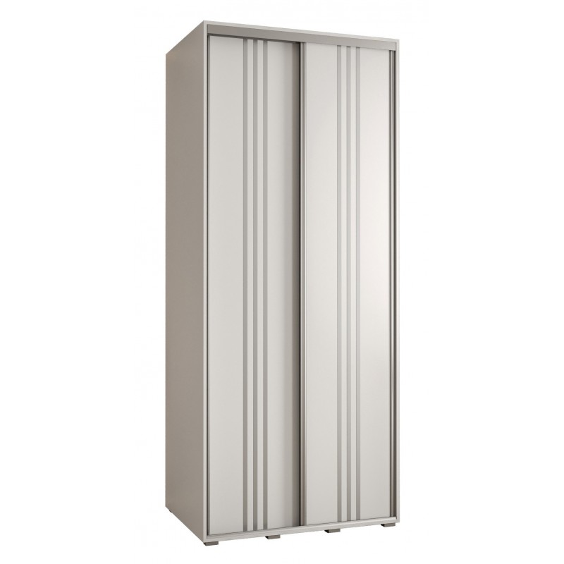 Szafa przesuwna wysoka Davos 6 100 głębokość 60 cm wysokość 235,2 cm