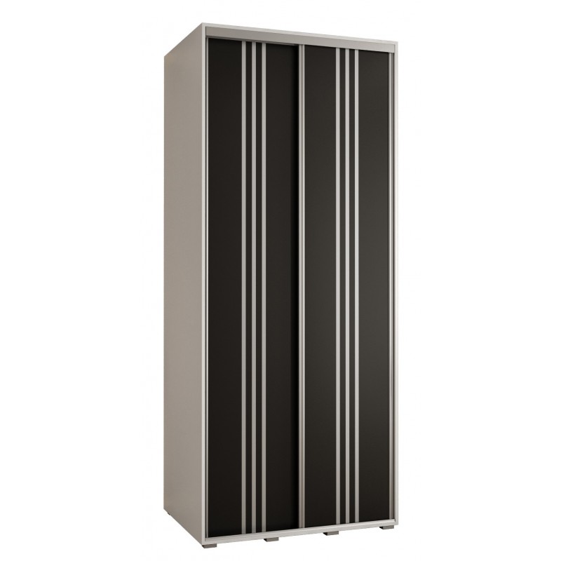 Szafa przesuwna wysoka Davos 6 120 głębokość 60 cm wysokość 235,2 cm