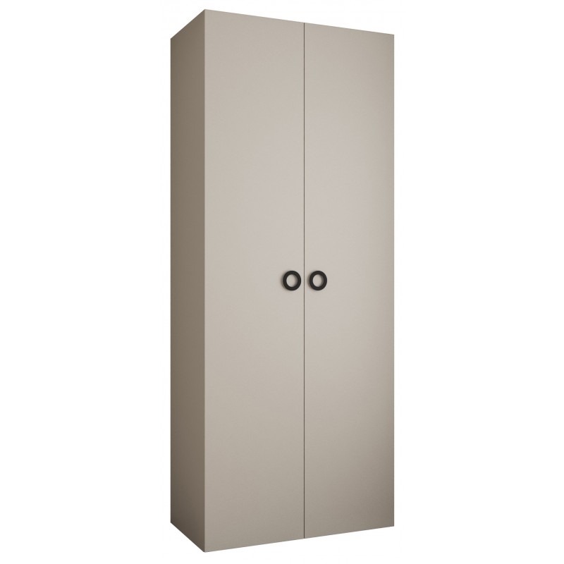 Szafa wysoka uchylna garderoba ubraniowa z półkami COMO 1 100 głębokość 40 cm wysokość 245,5 cm