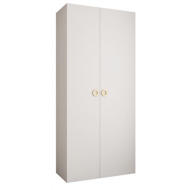 Szafa wysoka uchylna garderoba ubraniowa z półkami COMO 1 110 głębokość 40 cm wysokość 245,5 cm