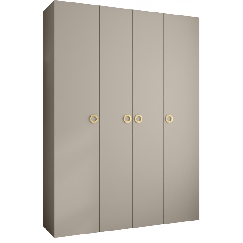 Szafa wysoka uchylna garderoba ubraniowa z półkami COMO 1 180 głębokość 40 cm wysokość 245,5 cm