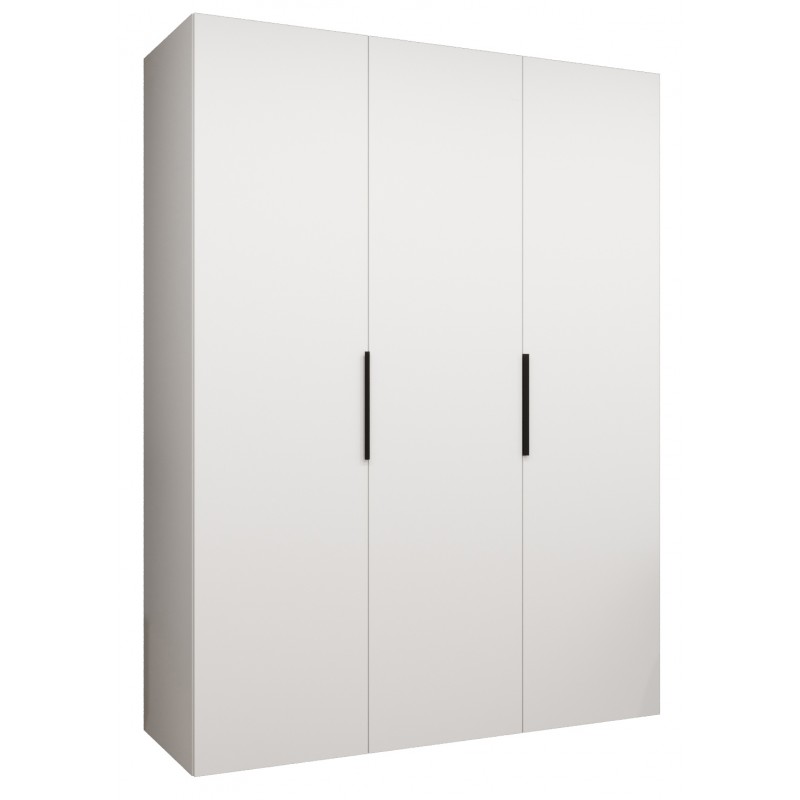 Szafa uchylna garderoba z cichym domykiem ubraniowa z półkami MARBELLA 1 150 głębokość 52 cm wysokość 202 cm